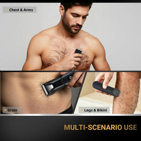 ZENLICO groomer on bathroom counter demonstrating practical everyday use