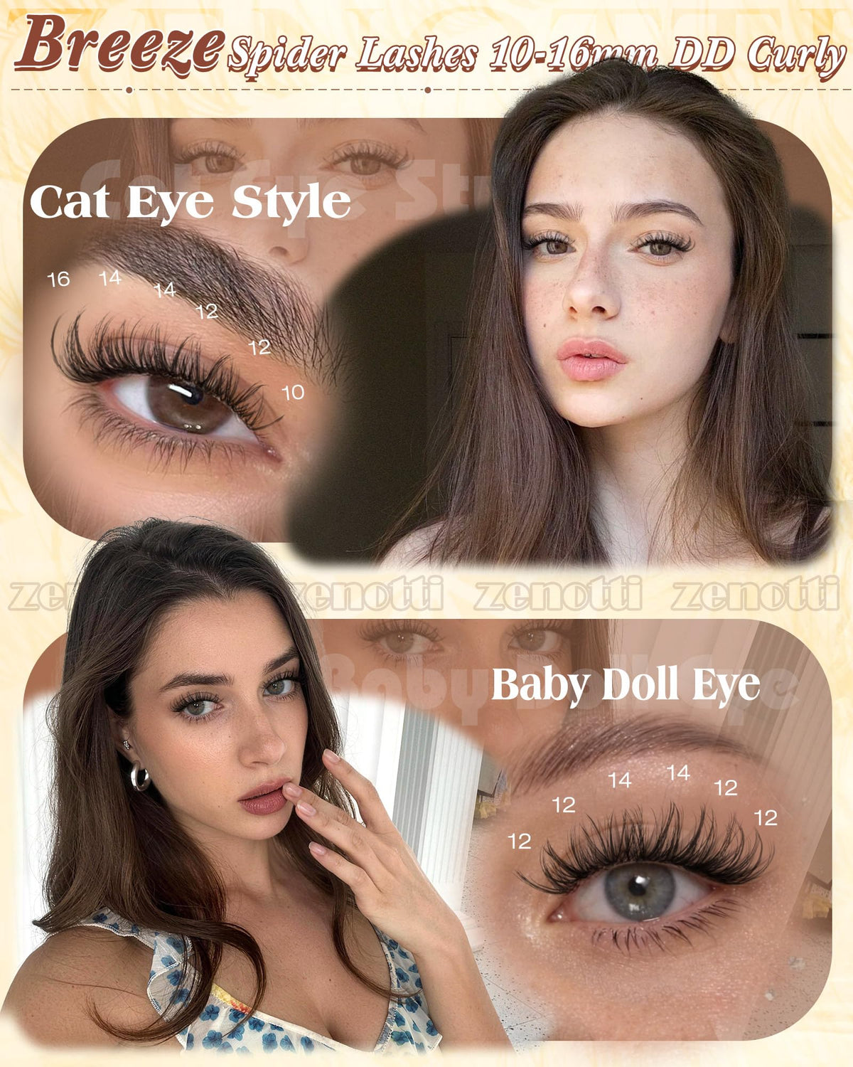 zenotti application demo on eye illustrating easy DIY salon-style results