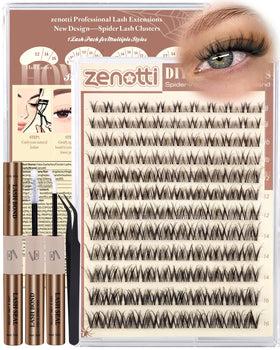 zenotti front packaging showing kit contents and benefit of ready-to-use clusters
