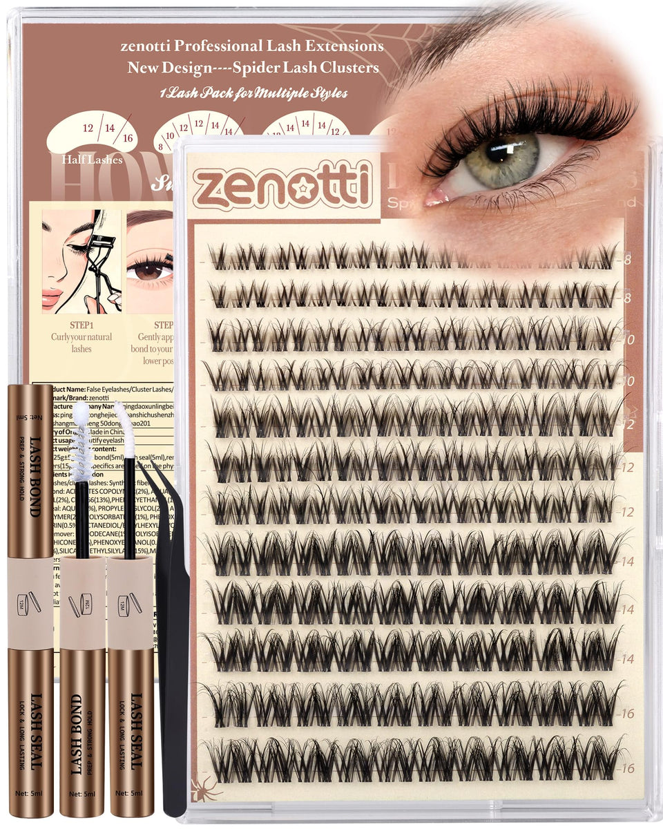 zenotti front packaging showing kit contents and benefits