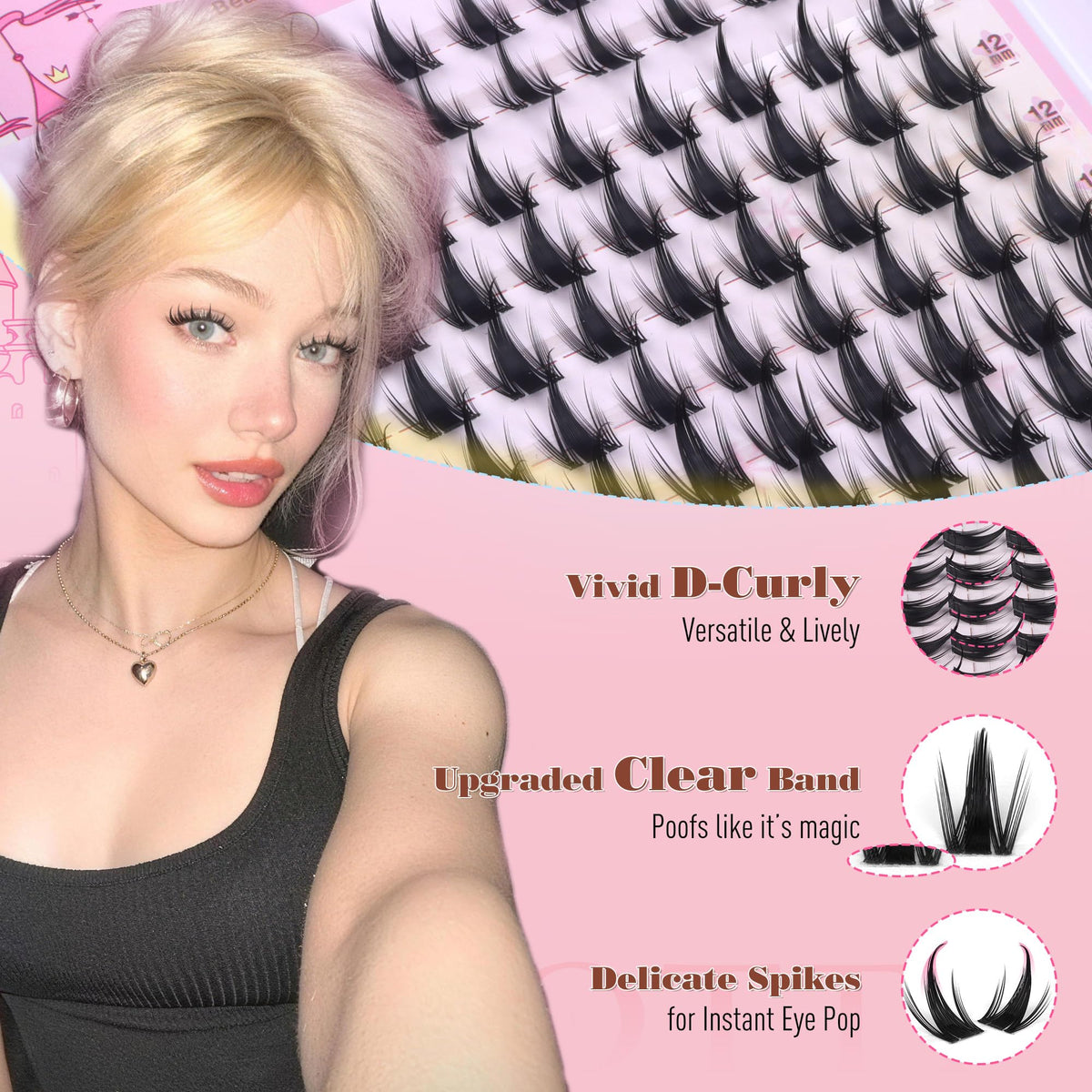 zenotti length comparison 10mm to 16mm illustrating customizable eye lift