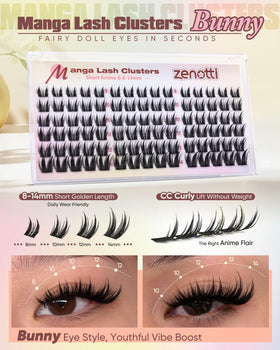 zenotti mixed lengths 8–14mm side-by-side for blending guidance