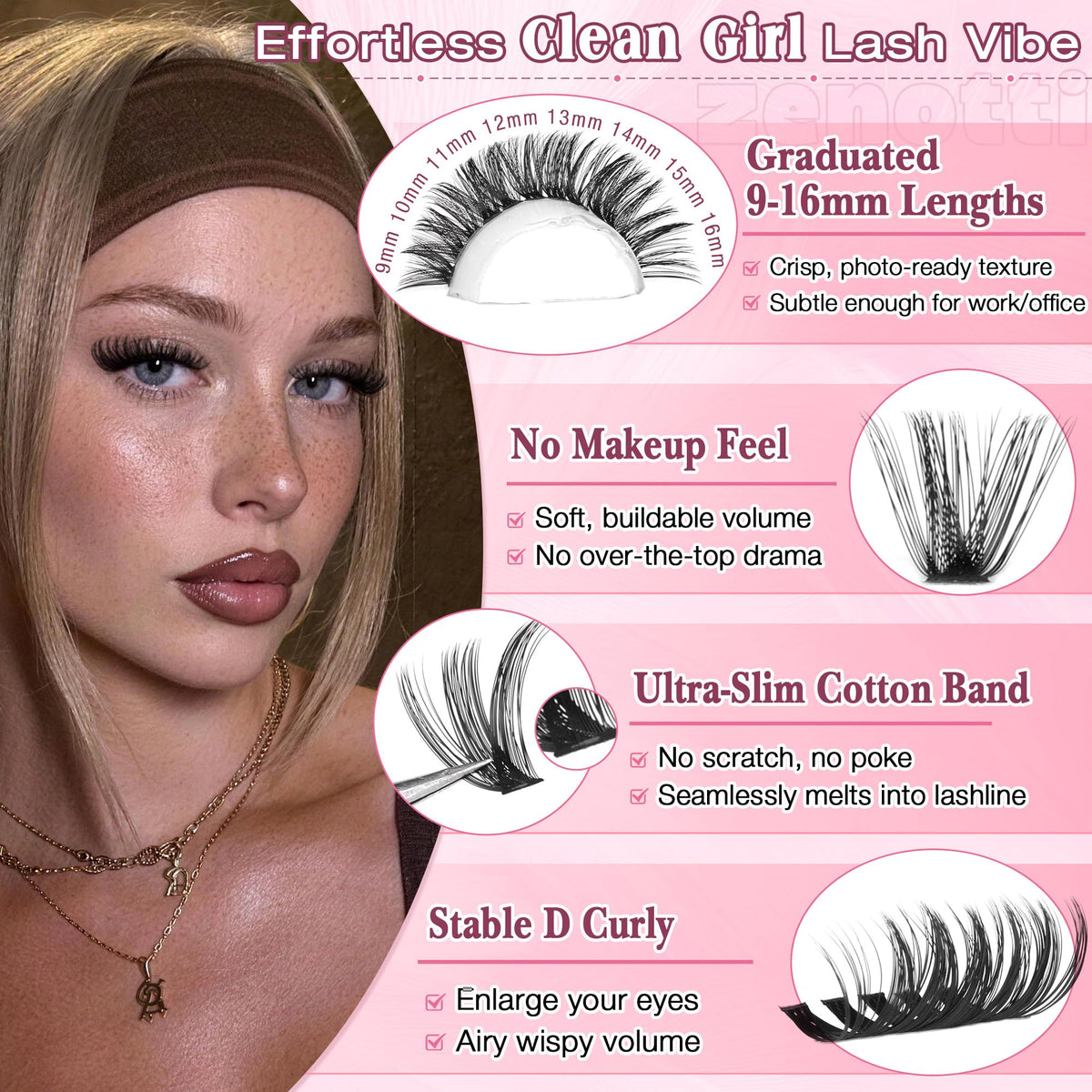 zenotti precision tweezer lash bond and brushes for easy application