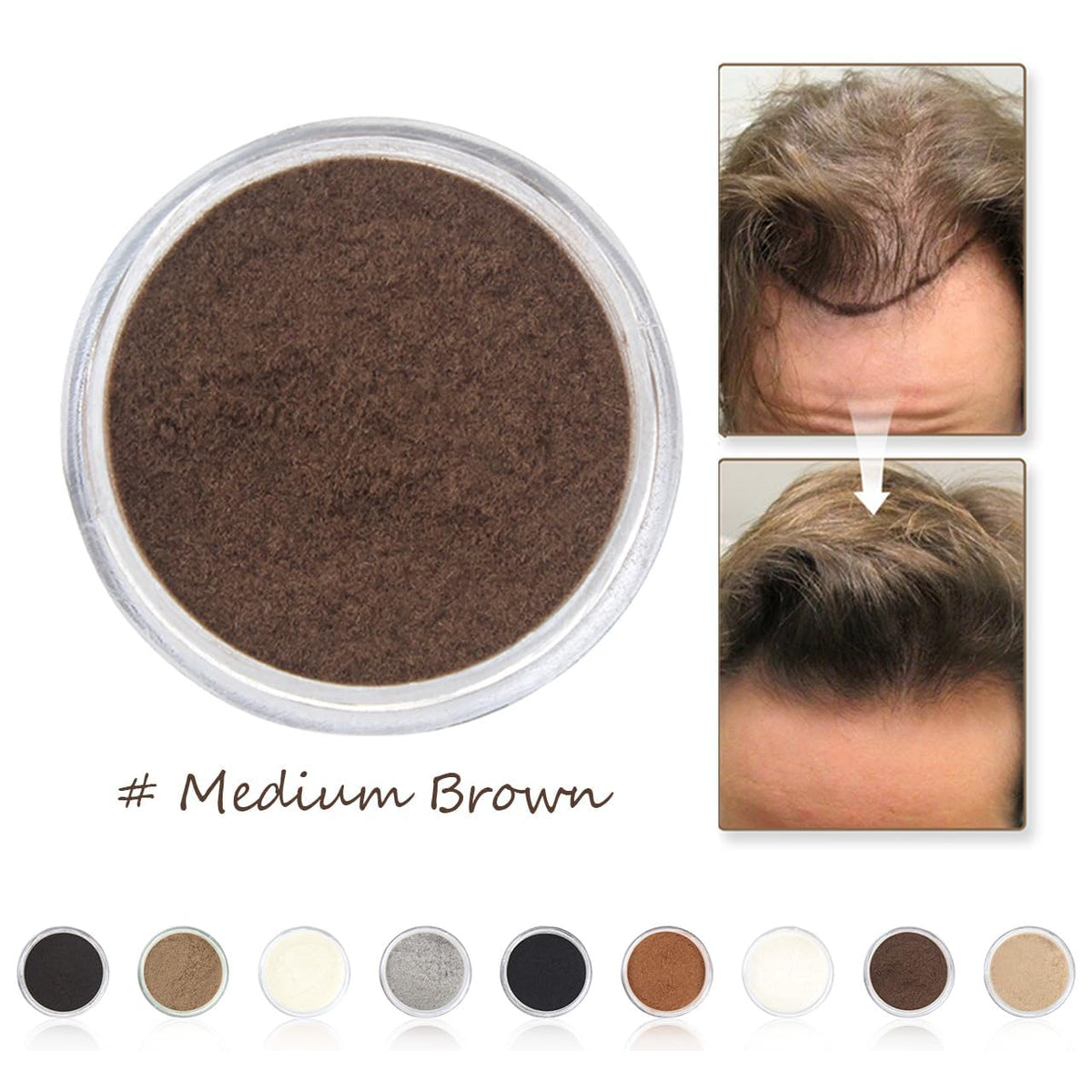 ZENTANMEI applying fibers with fingers for precise coverage benefit