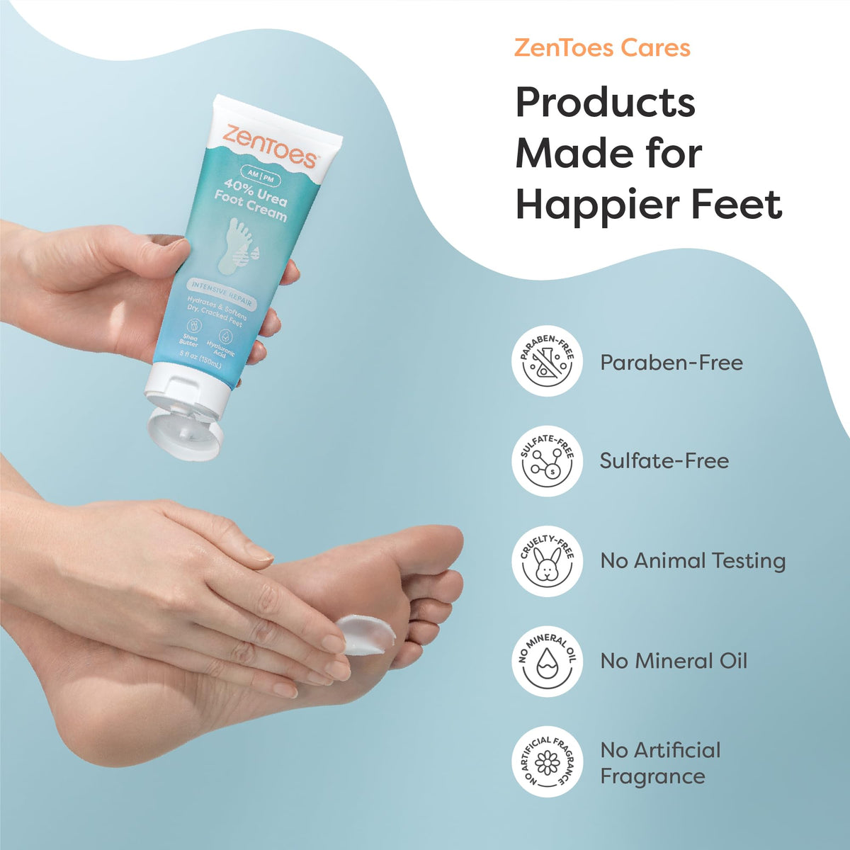 ZenToes on bathroom shelf lifestyle shot suggesting integration into daily self-care