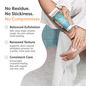 ZenToes before and after callus comparison showing visible smoothing benefit
