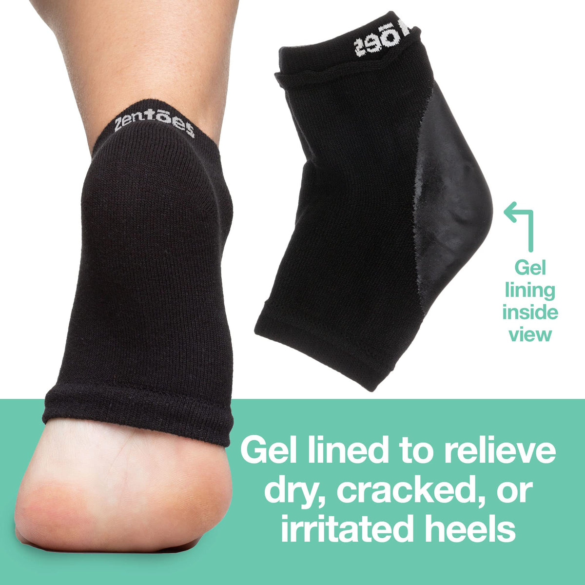 ZenToes plush fabric texture highlighting soft feel for overnight wear