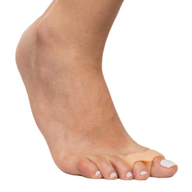 ZenToes product label and material info showing latex-free benefit