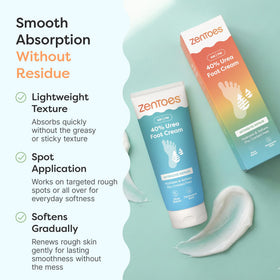 ZenToes size scale with hand to show 5oz portability and everyday convenience