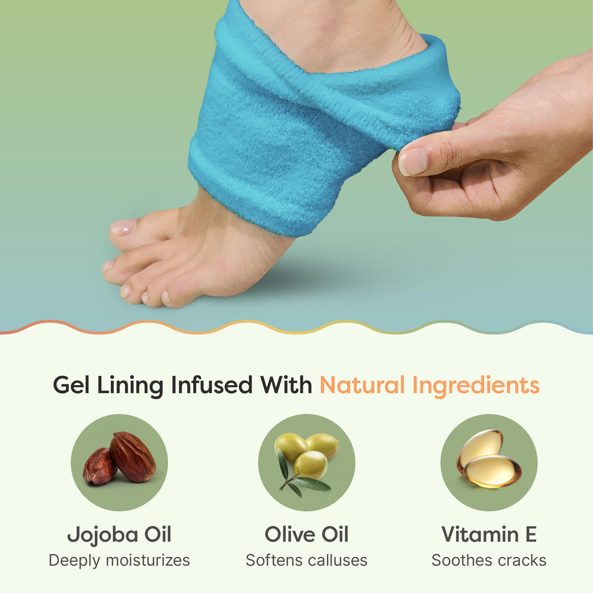 ZenToes plush fabric texture demonstrating soft nighttime wear