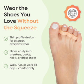 ZenToes triple-loop detail demonstrating secure toe stabilization