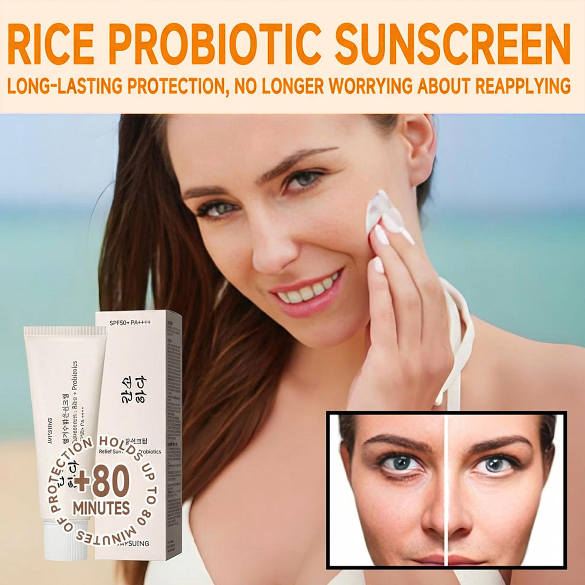 zeonmiehu sunscreen water resistance demo outdoors for active protection