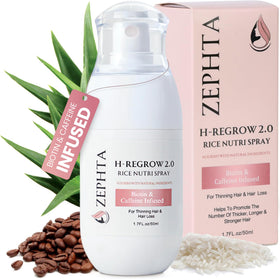 Zephta front bottle view showing compact travel-friendly packaging and benefits