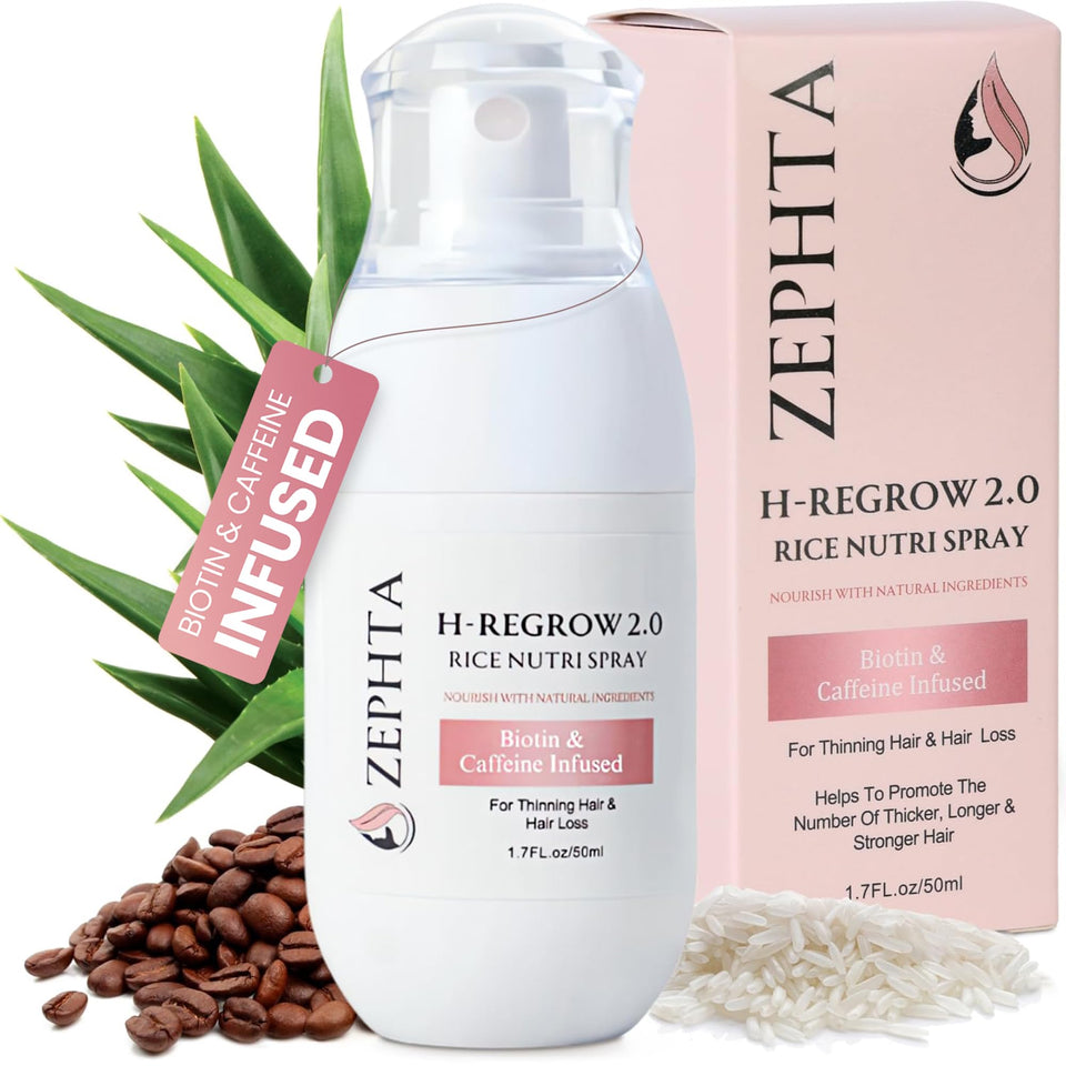 Zephta front bottle view showing compact travel-friendly packaging and benefits