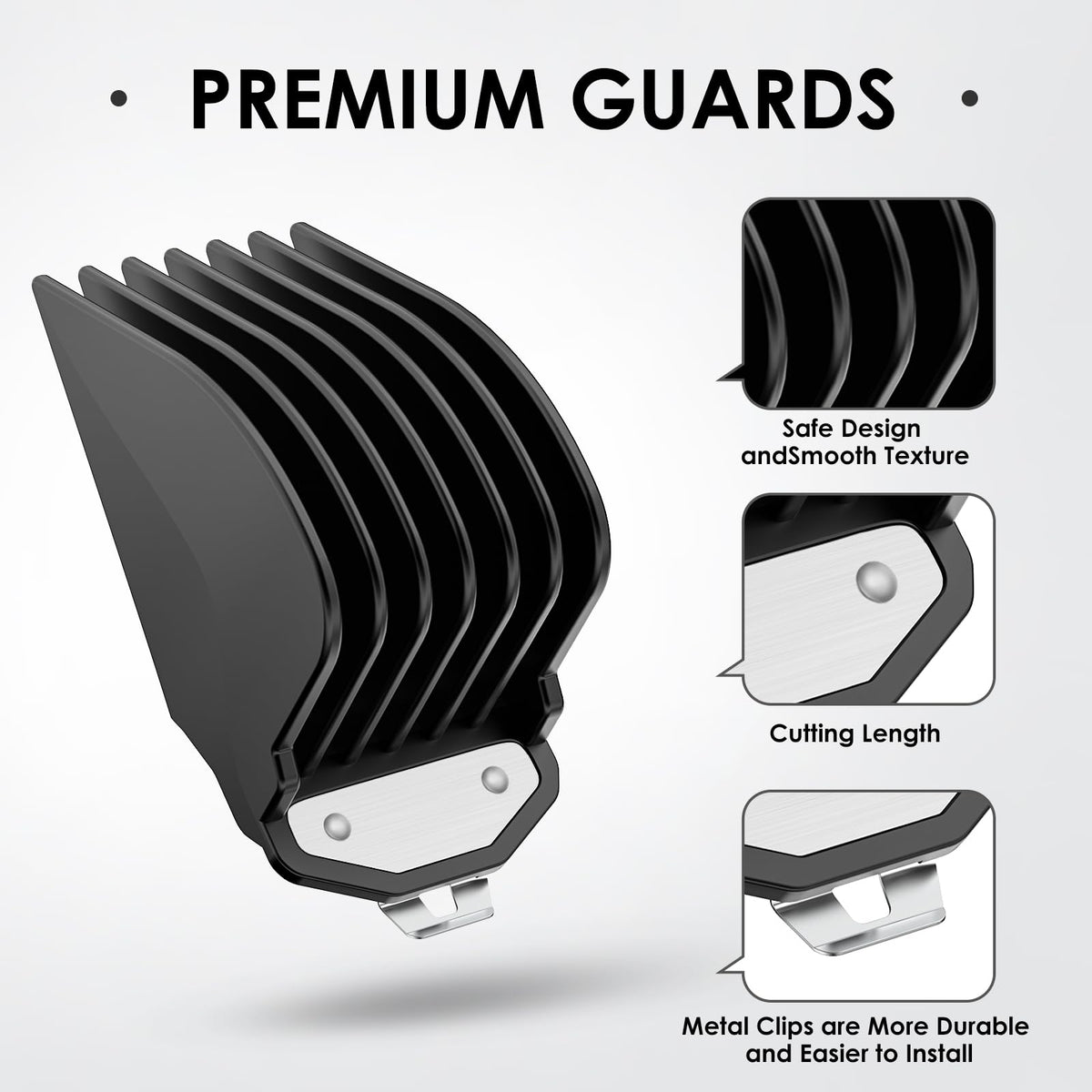 Zerika closeup of metal mount showing stronger fit and reduced wear benefit