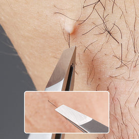 ZERNBER tweezers being cleaned for hygiene and long-lasting performance