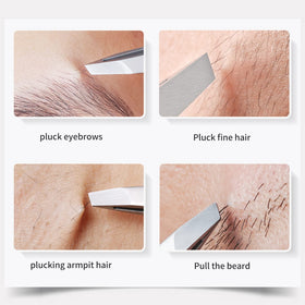 ZERNBER fine-point tip detail gripping a single hair with secure control