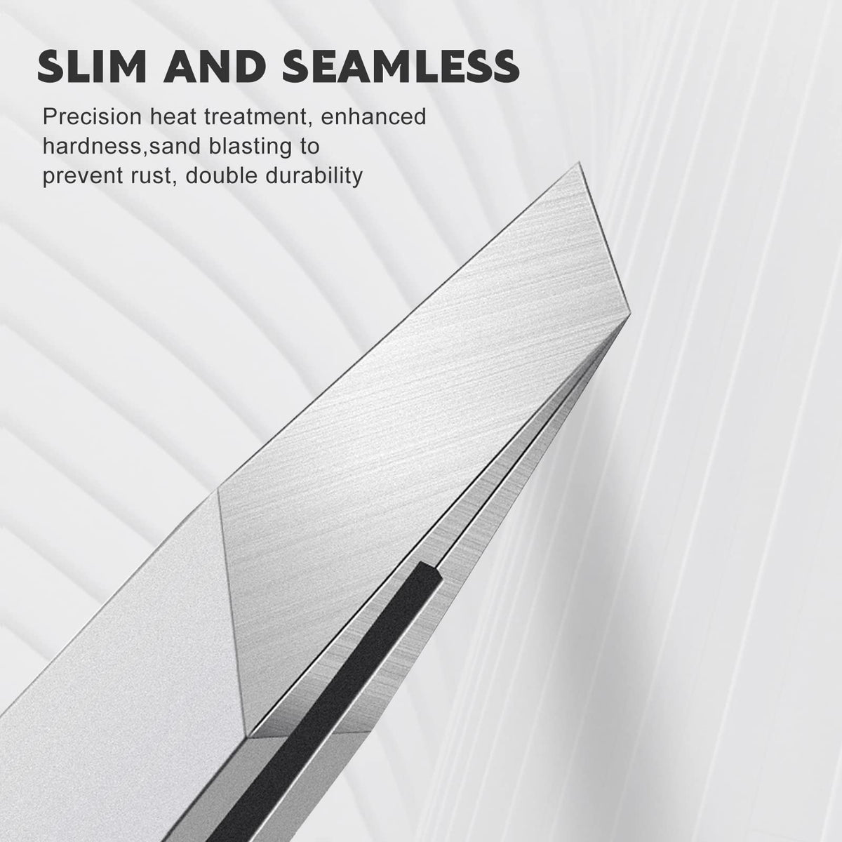 ZERNBER stainless-steel finish demonstrating corrosion resistance and easy cleaning