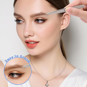 ZERNBER tweezers inside protective case keeping tips aligned and clean for long-lasting performance