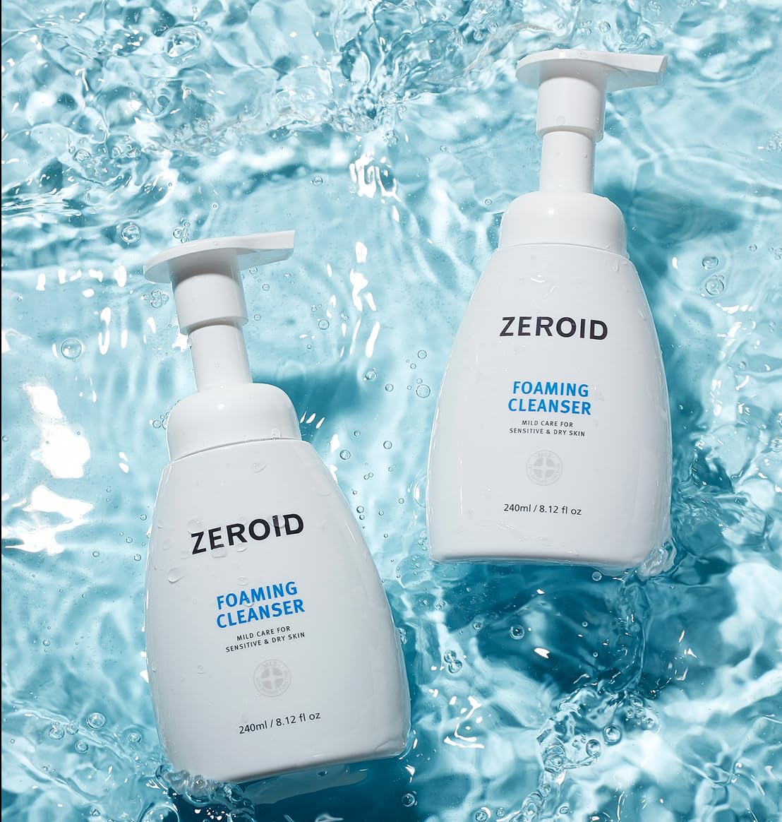 ZEROID ceramide ingredient visual highlighting barrier support