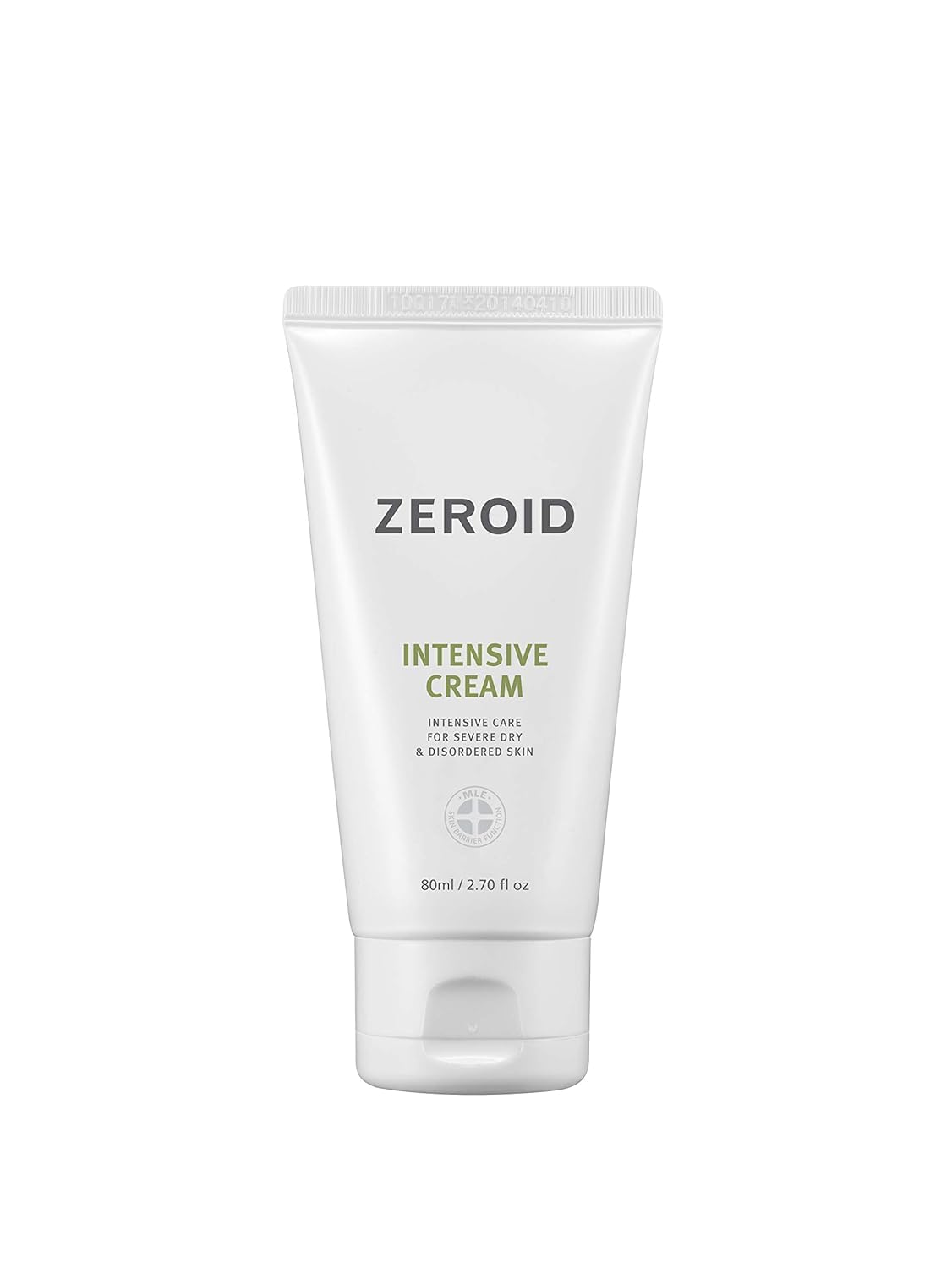 ZEROID front jar view showing packaging and calming design benefits hydration