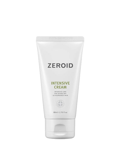 ZEROID front jar view showing packaging and calming design benefits hydration