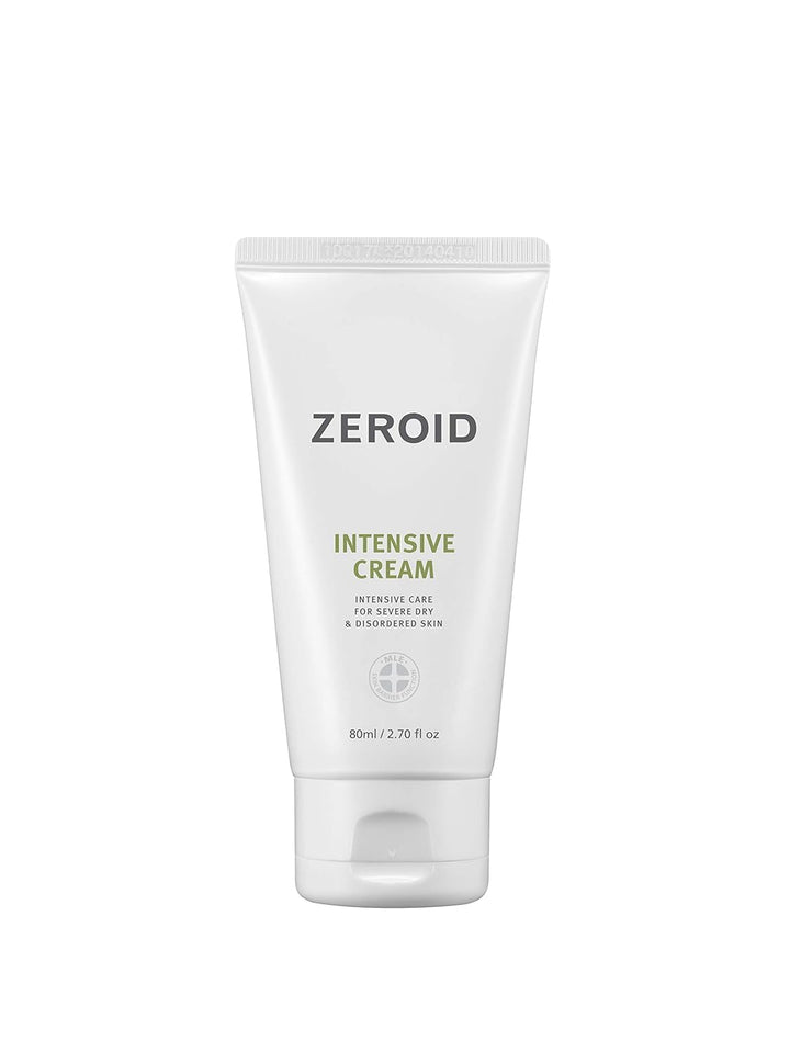 ZEROID front jar view showing packaging and calming design benefits hydration