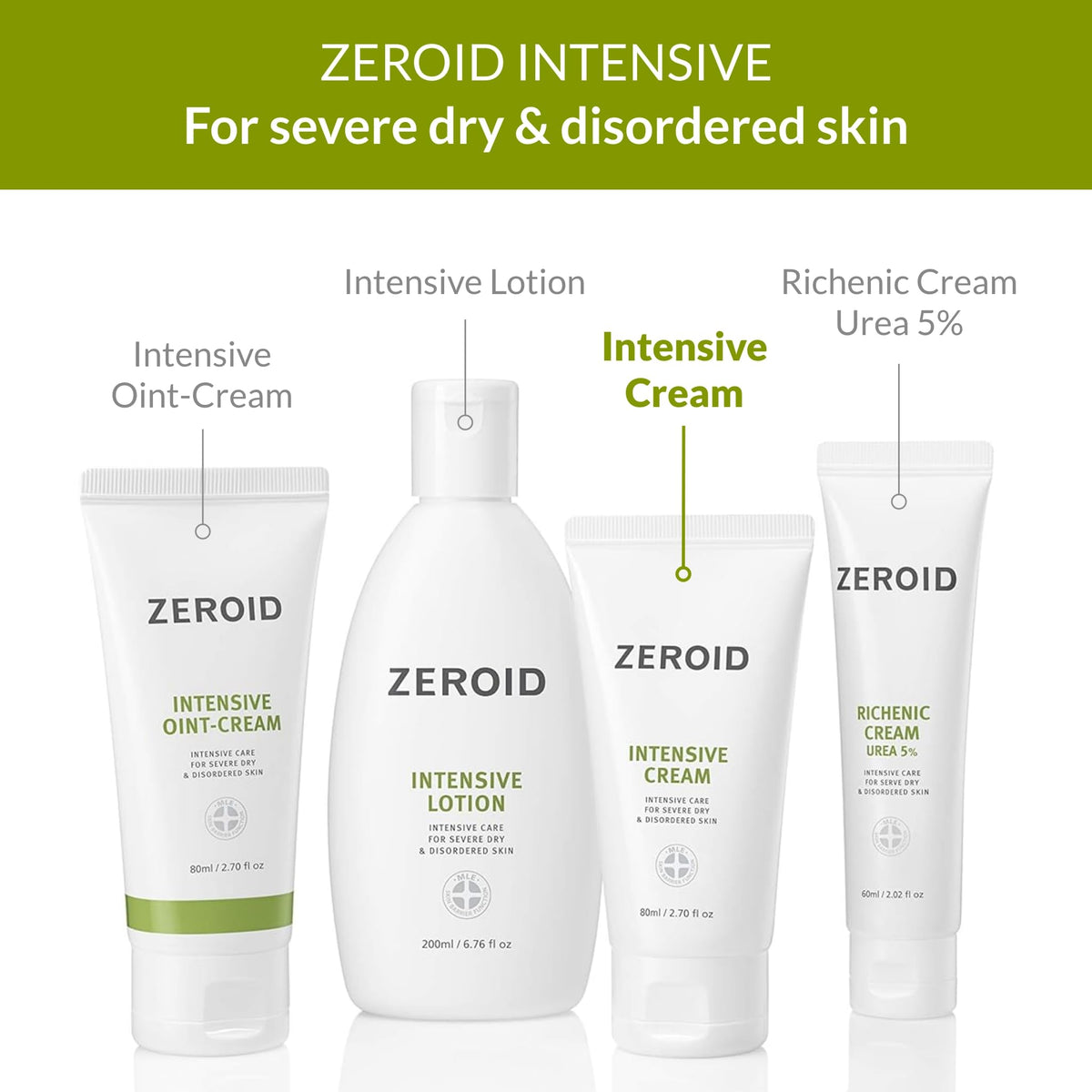 ZEROID moisturized cheek close-up showing smooth skin and reduced dryness benefit