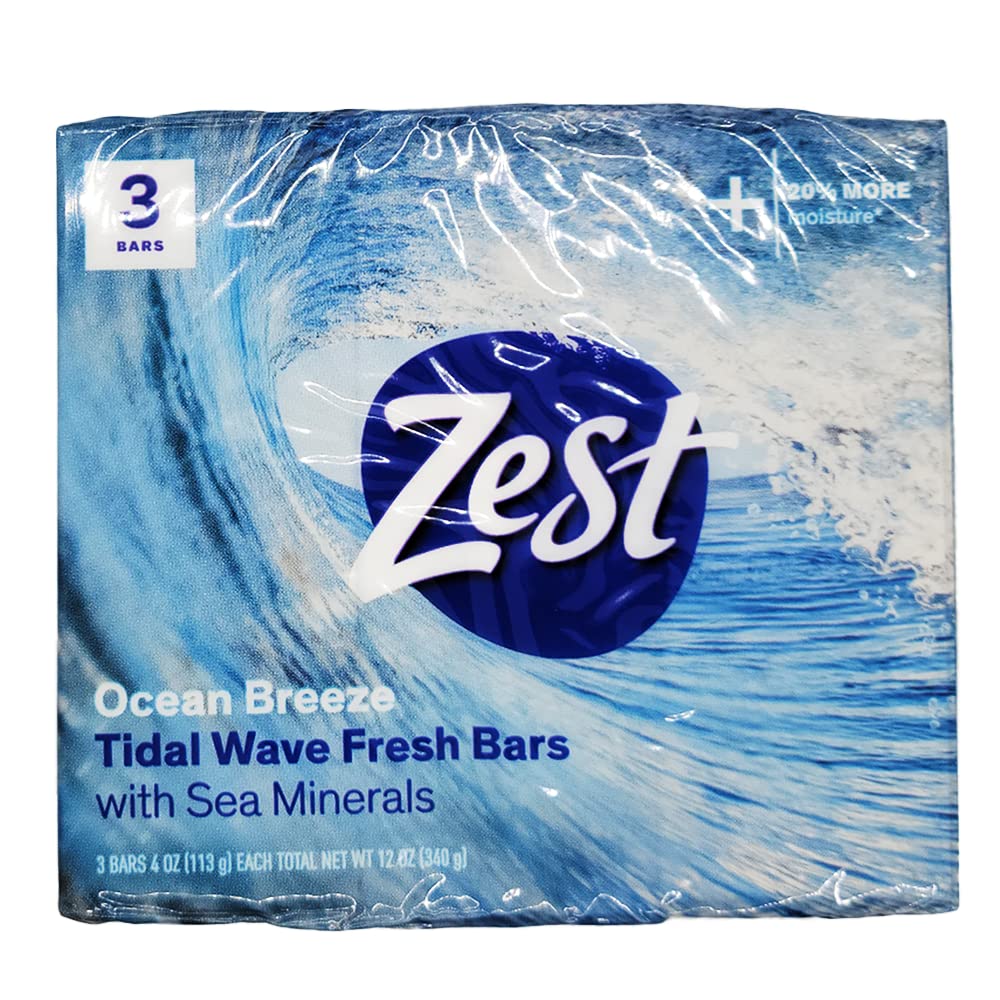 Zest bar close-up texture highlighting smooth finish and easy lather