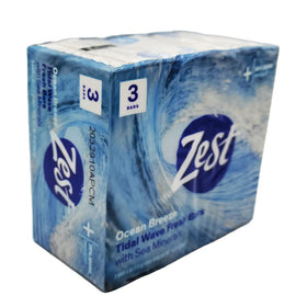Zest three bars laid out to show count and convenient supply