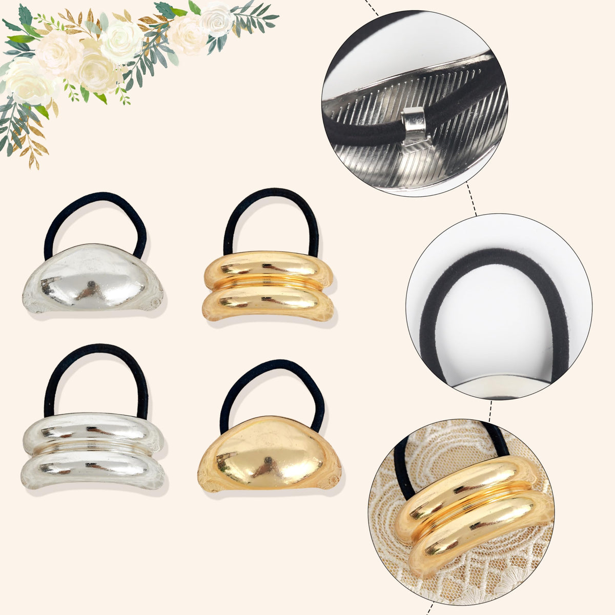 ZEYER cuff holding a high ponytail for secure everyday styling