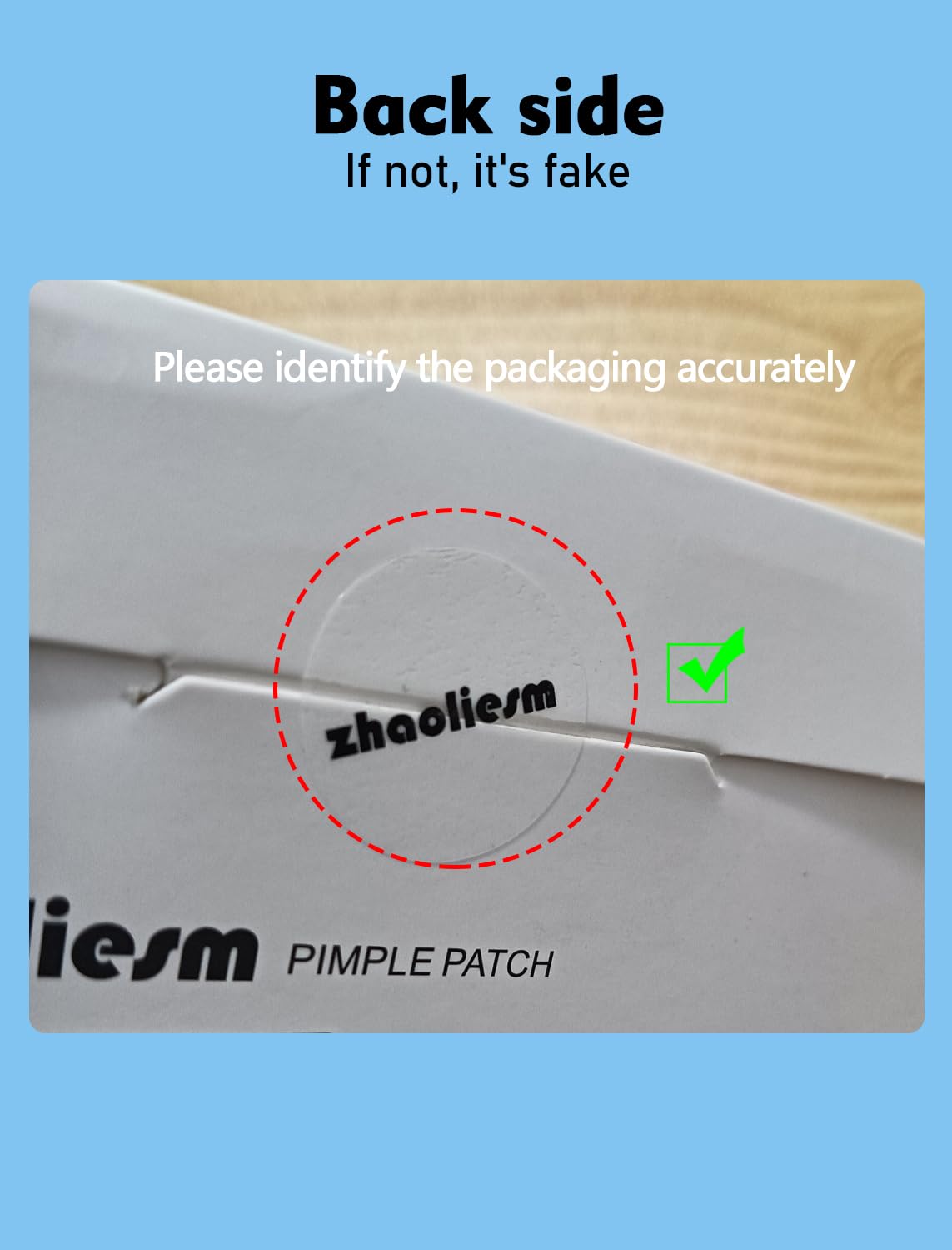 ZHAOLIESM patch on skin in shower shows water resistance and stay-put performance