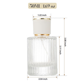 ZHENGYAOYANG close-up of ribbed glass texture offering improved grip and elegant appearance