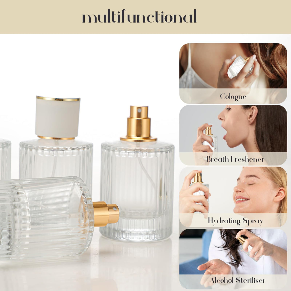 ZHENGYAOYANG bottle held in hand to show 50ml scale and easy portability for on-the-go use