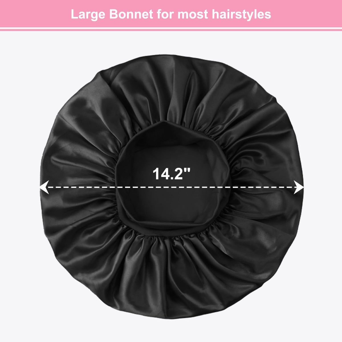 ZHENSILK bonnet lifestyle on bedside table suggesting travel-ready protection