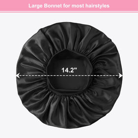 ZHENSILK bonnet lifestyle on bedside table suggesting travel-ready protection