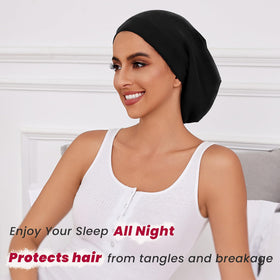 ZHENSILK satin inner close-up highlighting smooth, hair-friendly surface