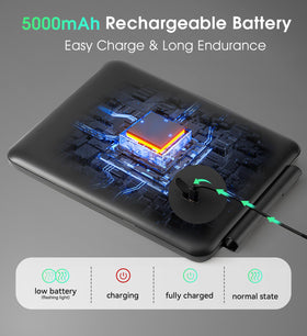 ZHENYEMEI slim side profile showing compact design and space-saving benefit