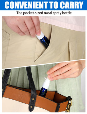 ZHWKMYP bottle in purse showing travel-ready accessibility and portability
