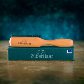 ZilberHaar wooden handle close detail highlighting durable grip and comfortable control