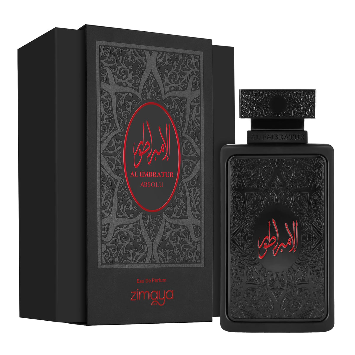 zimaya display of key notes highlighting amber, sandalwood, frankincense depth