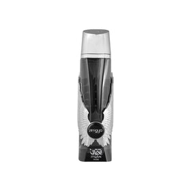zimaya Itqan Noir front bottle shown upright, elegant gift-ready presentation