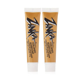 Zinka front packaging showing two flesh nosecoat tubes and benefit of visible protection