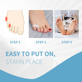 Zinyakon separators in hand to show scale and easy portability for on-the-go relief
