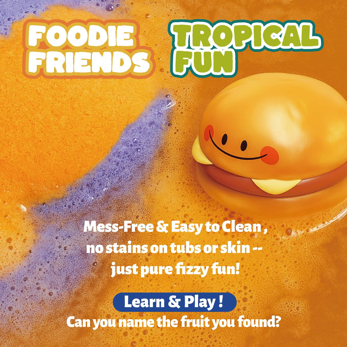 Zippytots food toy collection laid out to show variety and durable PVC construction benefits