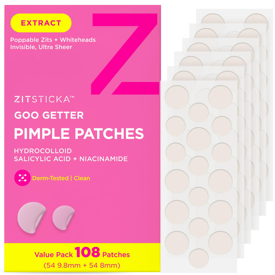 ZitSticka Goo Getter front packaging showing count and uses