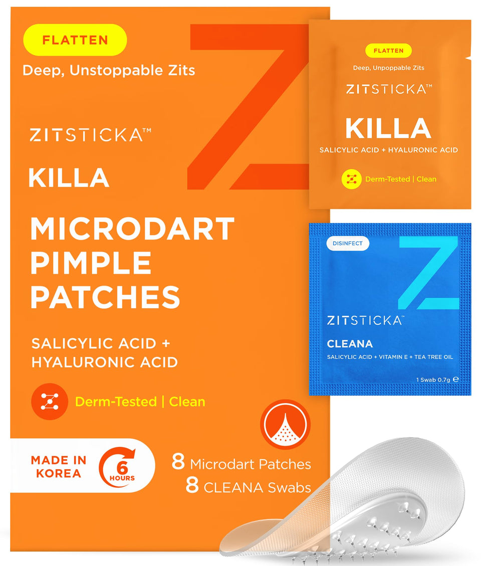 ZitSticka front packaging showing product name and kit contents for fast application
