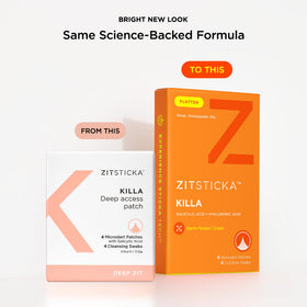 ZitSticka kit inside travel bag showing on-the-go treatment benefit