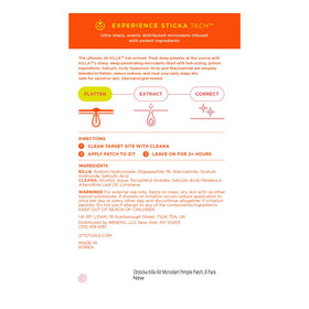 ZitSticka opened kit with patches and swabs showing ready-to-use benefit