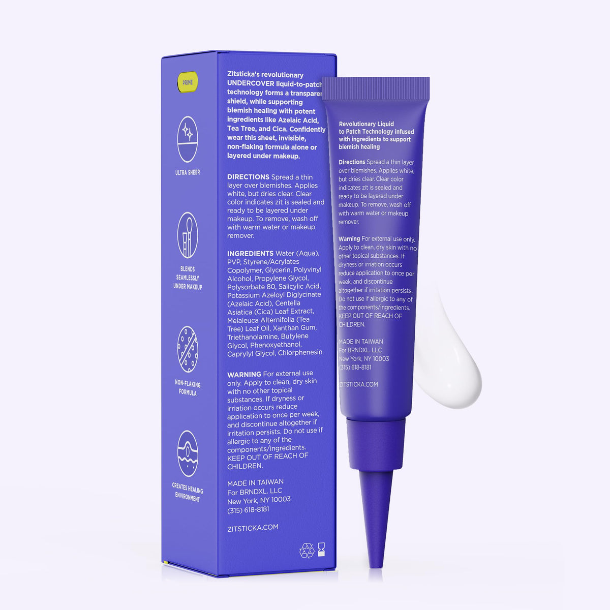 ZitSticka in a travel bag showing on-the-go blemish care convenience